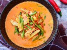 ������� ������������ ����� �� ����� � ����� ����� (Sayur Tempe Buncis Kuah Santan)